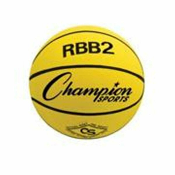 Champion Sports 27.5 in. Junior Size Instituional Rubber Basketball 493